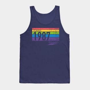 Classic 1987 Vintage - Perfect Birthday Gift Tank Top